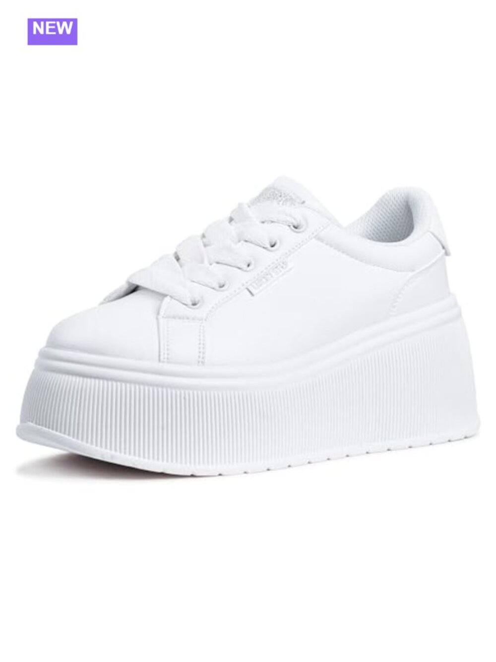 Women's Platform Wedge Sneakers Canvas Lace Up Walking Shoes